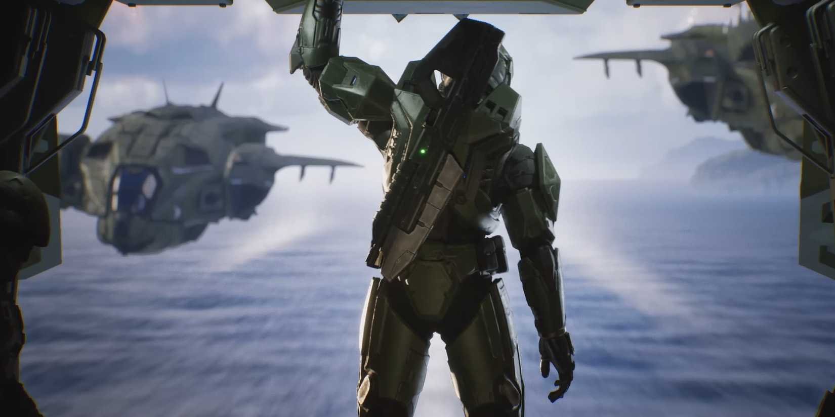 Master Chief In Pelican