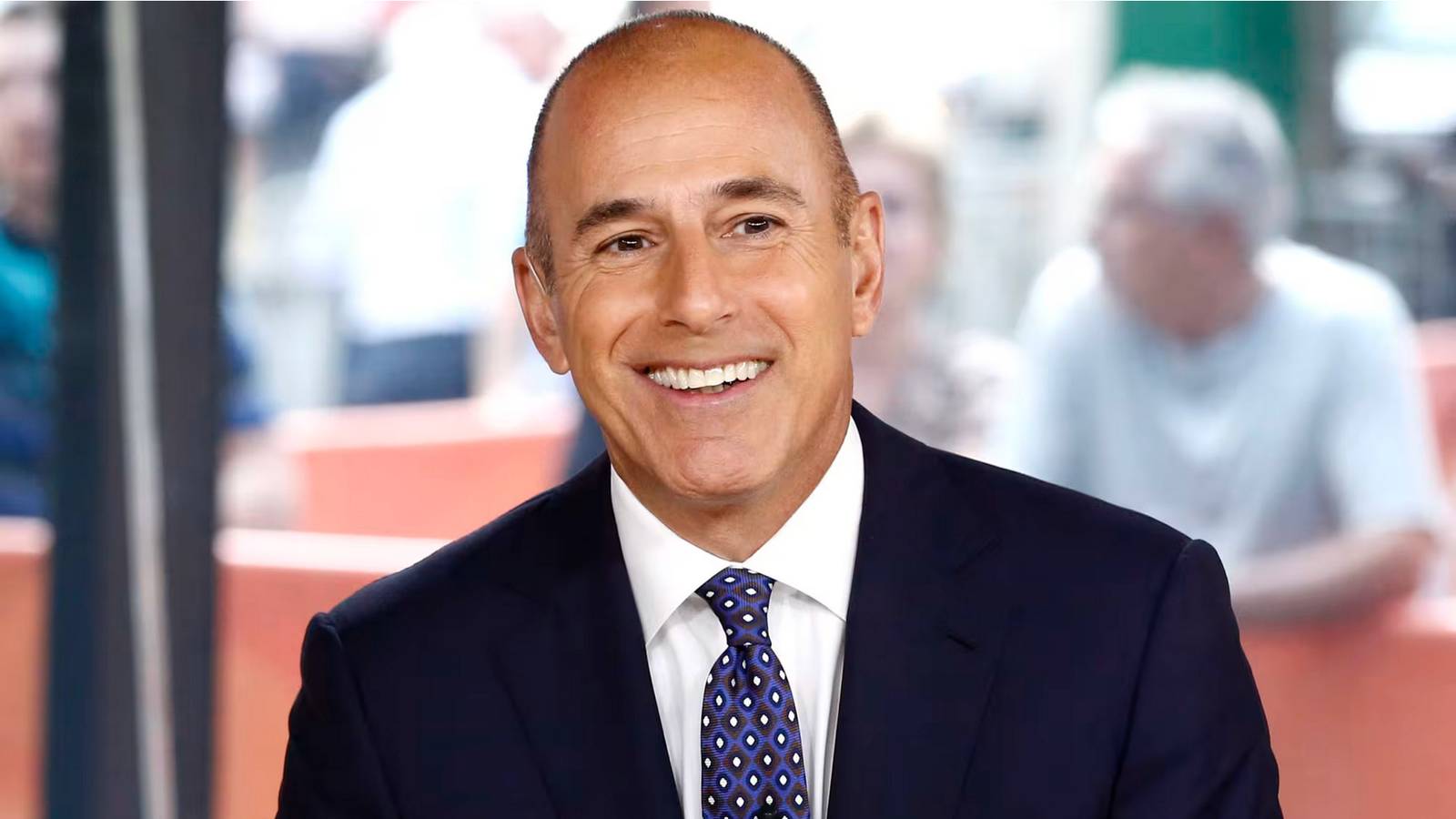 Matt Lauer smiling on the Today show 
