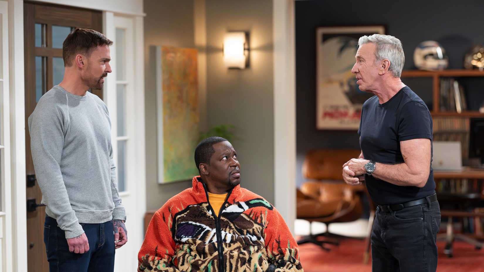 Matt, Stitch e Gabe em Shifting Gears.