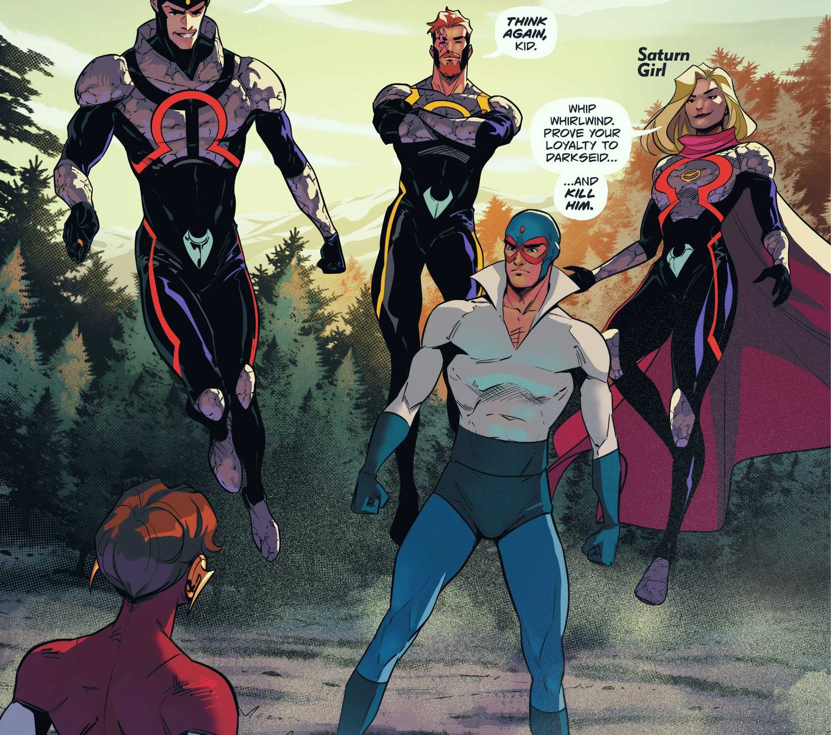 Max Mercury Turns Evil for Darkseid in The Flash Comic Art