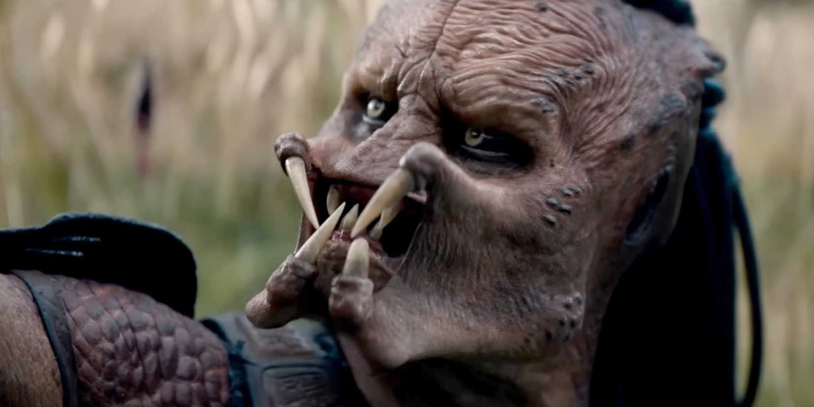 Dek schaut in Predator: Badlands nach oben