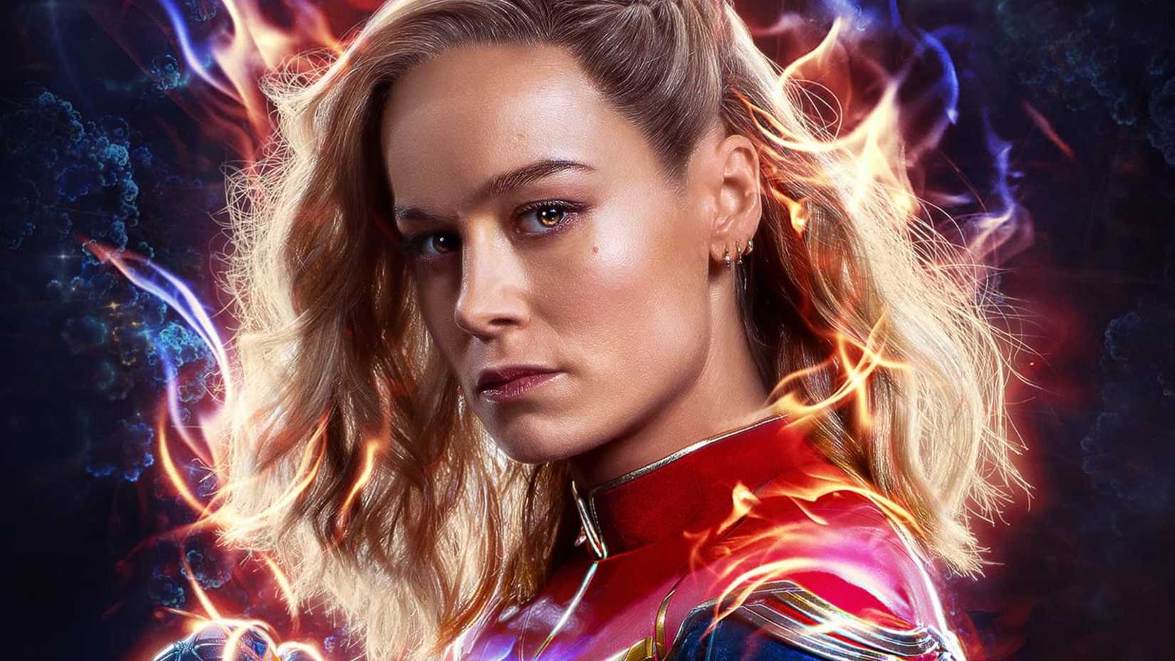 mcu captain marvel looking threatening