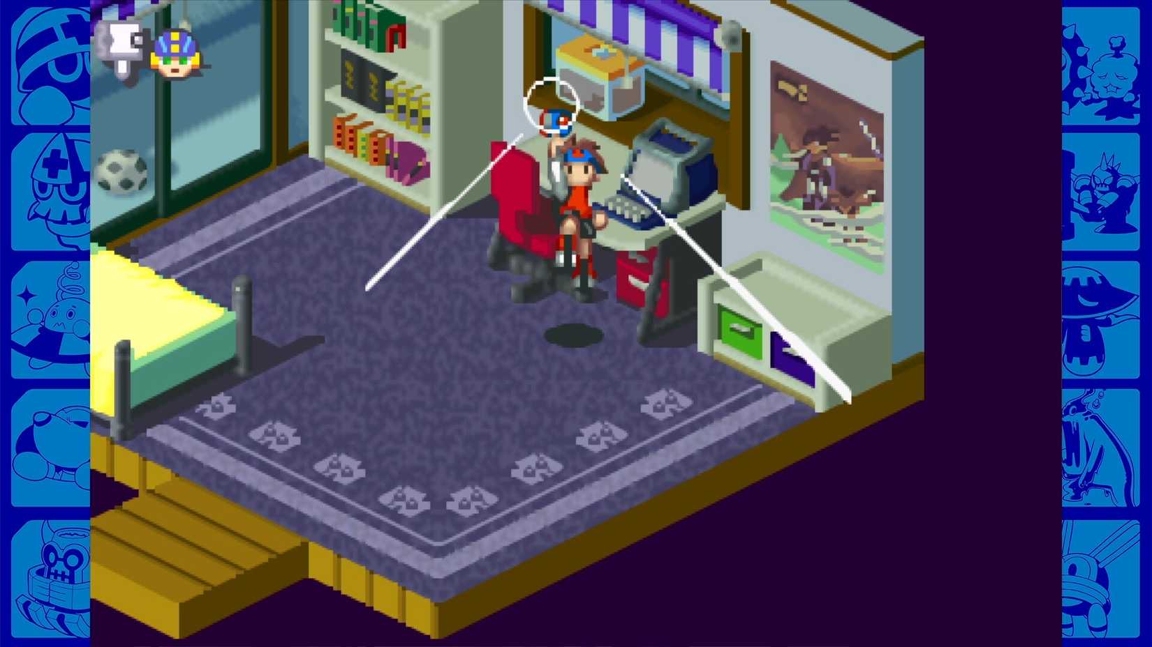 Mega Man Battle Network In Room Jump