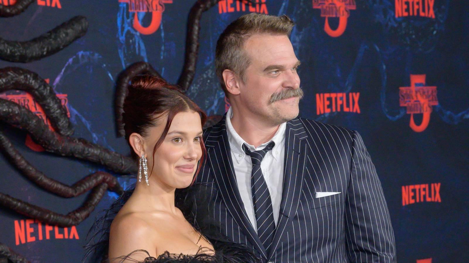 Millie Bobby Brown & David Harbour Officially Starring In New Spy Thriller Netflix Series