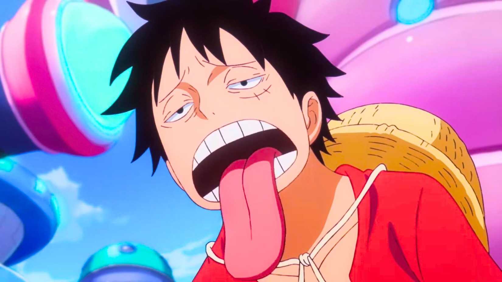 Monkey D. Luffy as seen in One Piece anime