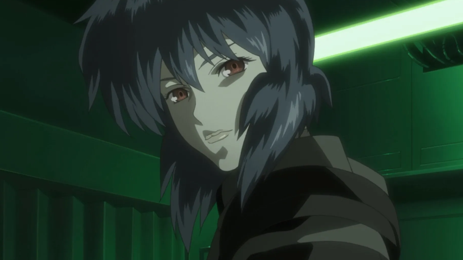 Motoko Kusanagi in Ghost in the Shell SAC 2nd GIG