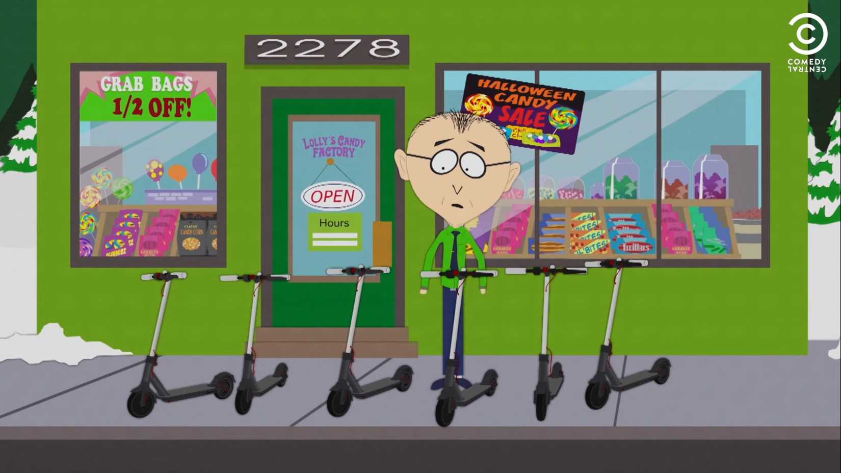 Mr. Mackey em South Park