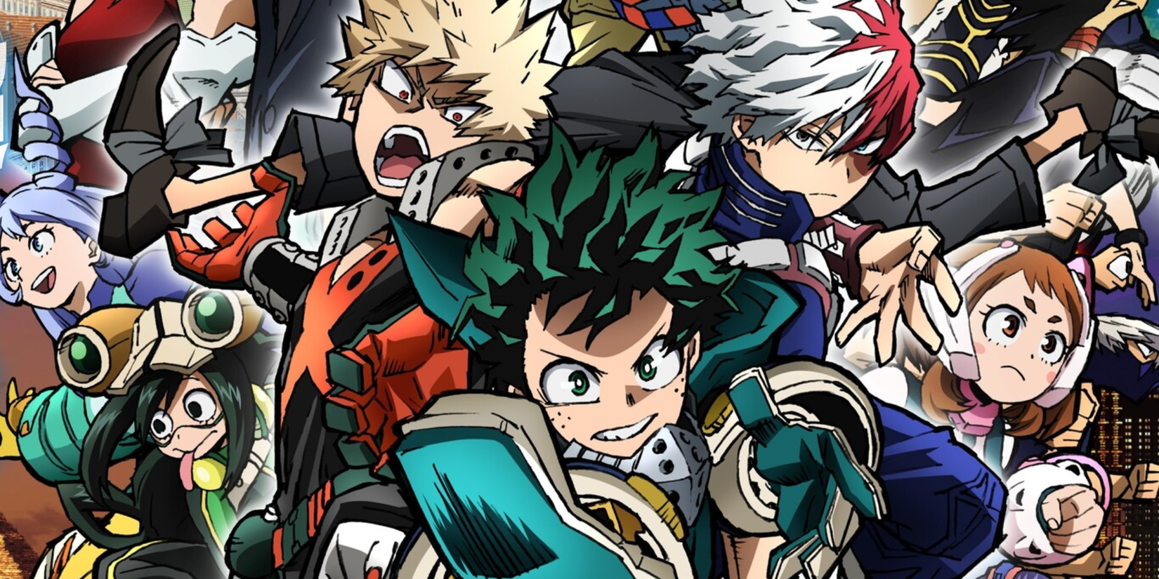 My Hero Academia anime featured image - All of the My Hero Academia characters and Class 1-A
