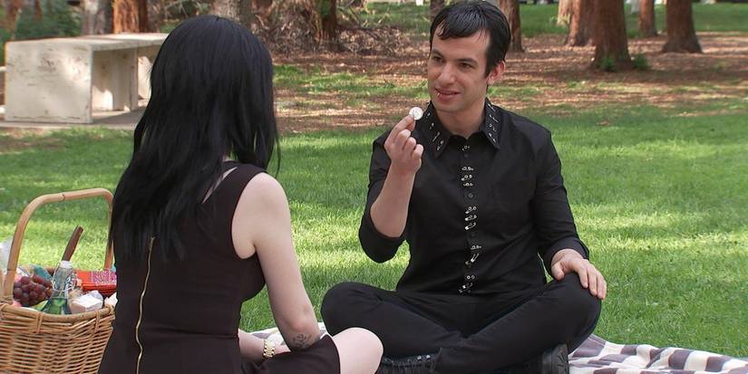 Nathan em um encontro em Nathan for You