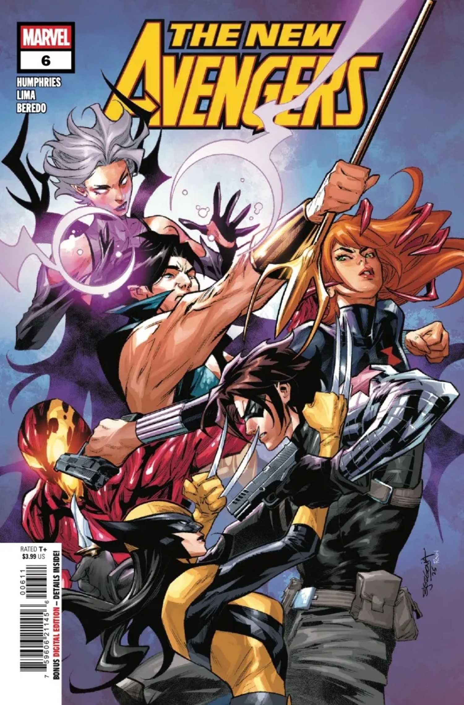 New Avengers #6, the team turning on one another