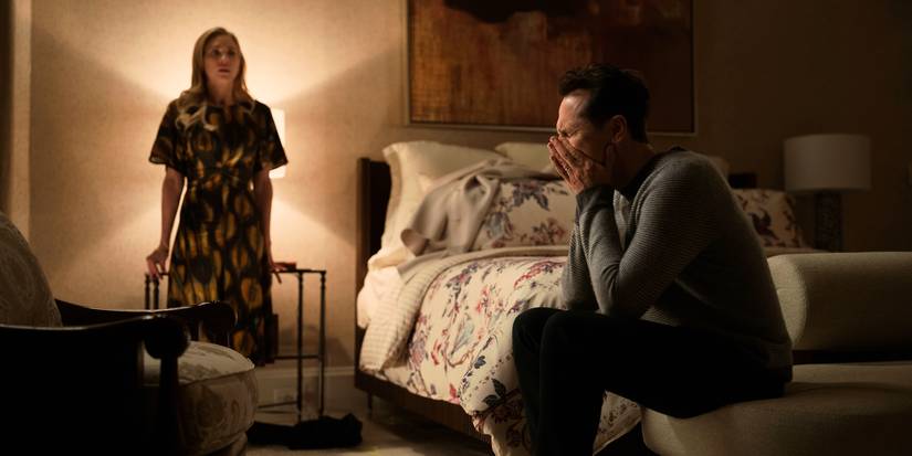 Nina looks scare while Nile cries in The Beast In Me