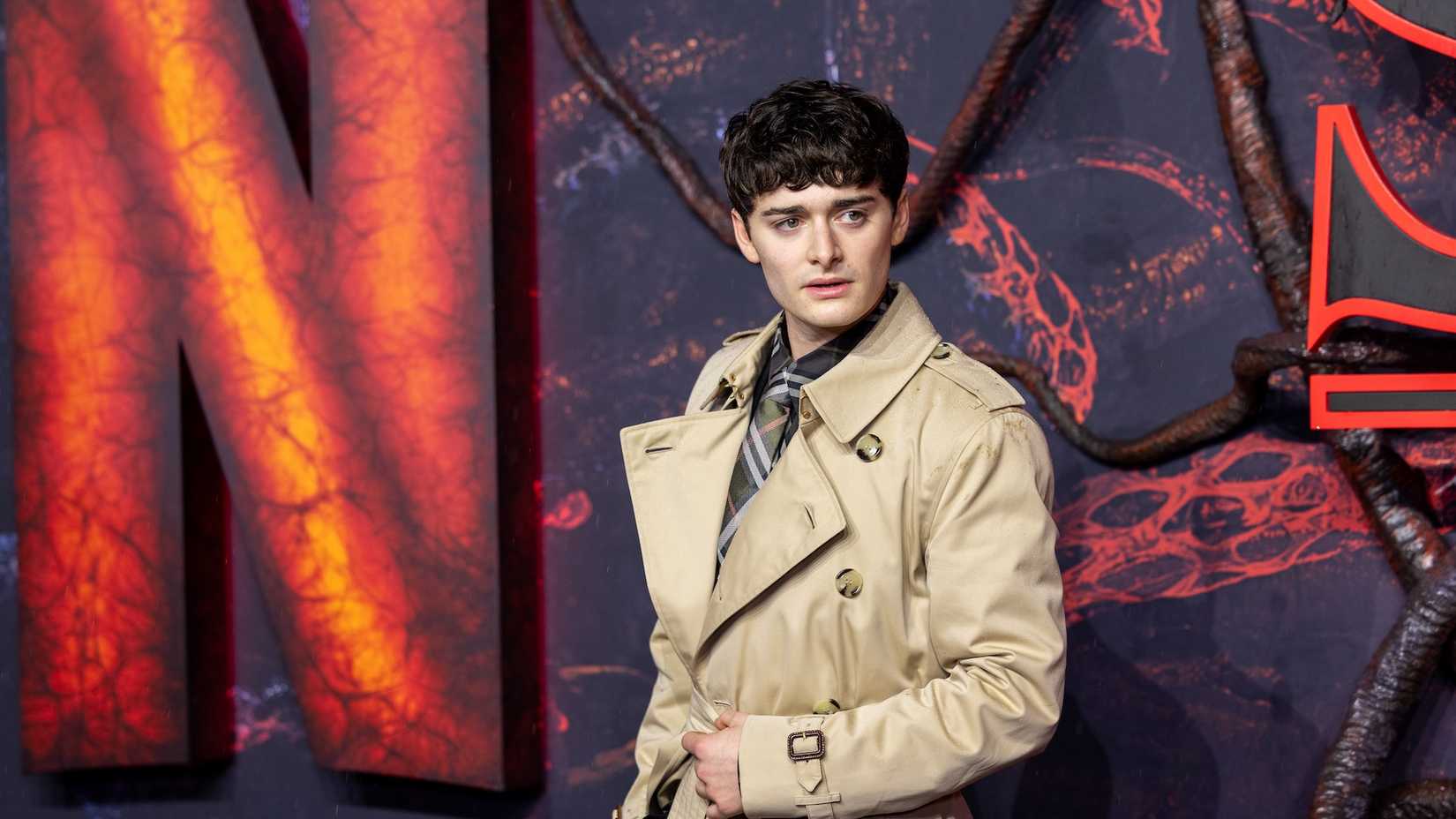 Noah Schnapp na estreia da 5ª temporada de Stranger Things