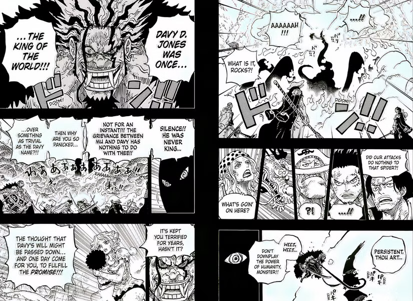 One Piece manga - Blackbeard plot twist