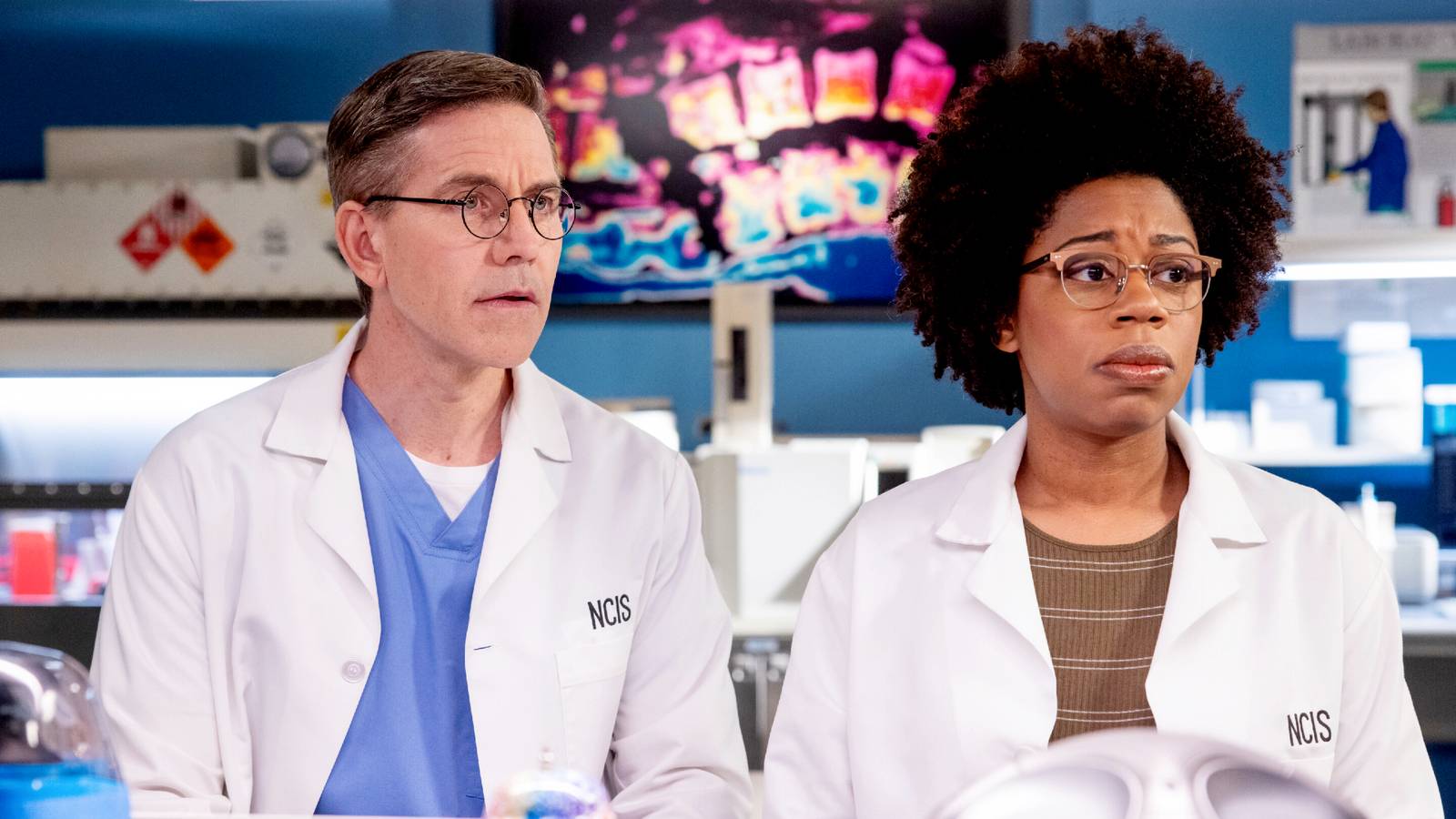 Palmer and Kaisie in NCIS