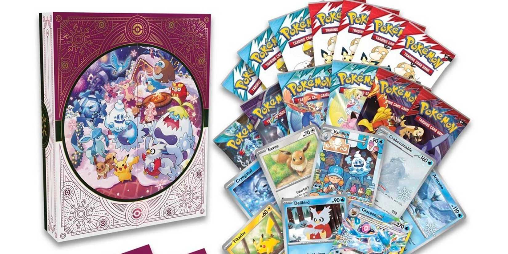 Pokemon TCG Holiday 2025 Calendar