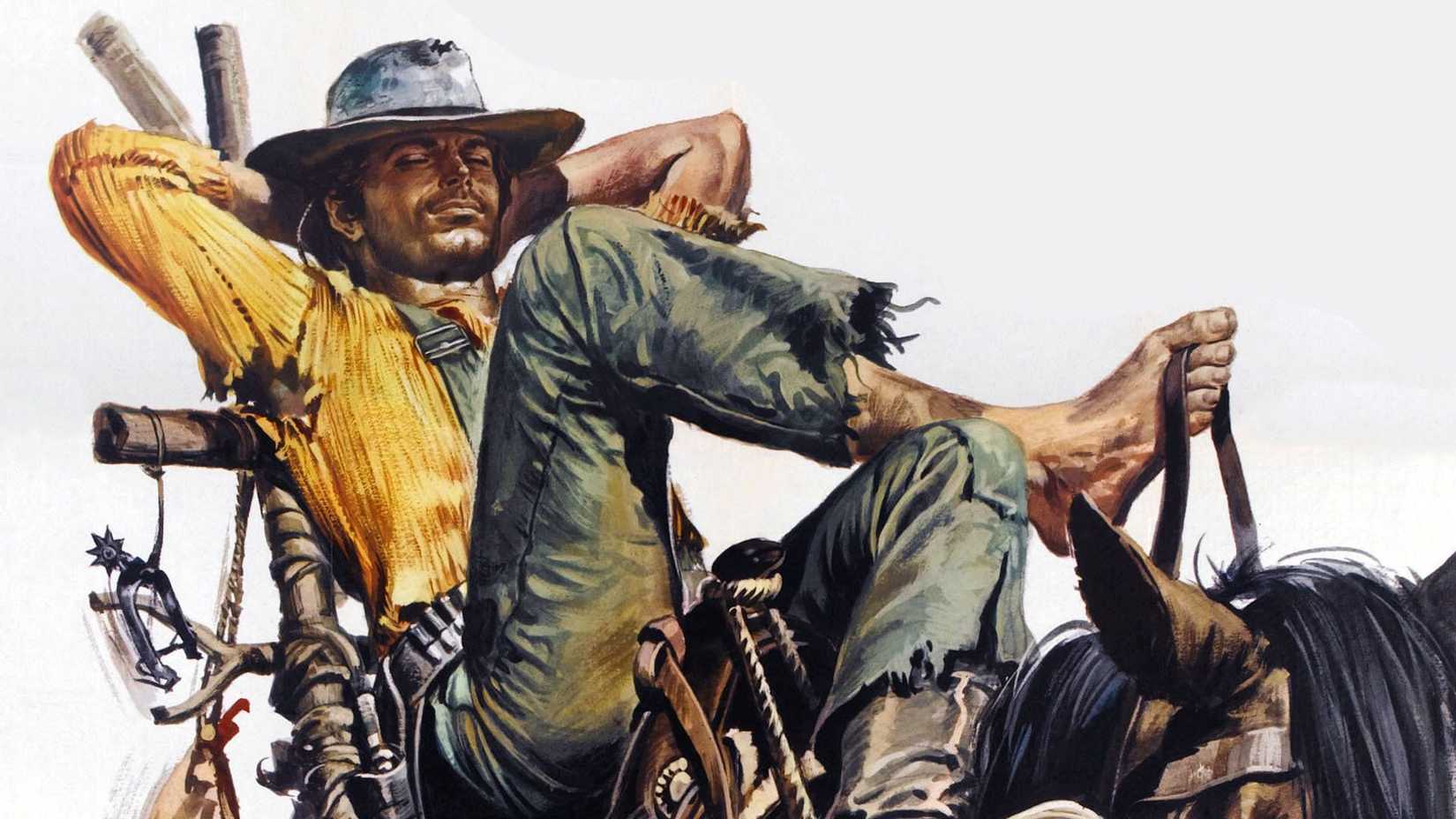 Pôster de Terence Hill como Trinity em They Call Me Trinity