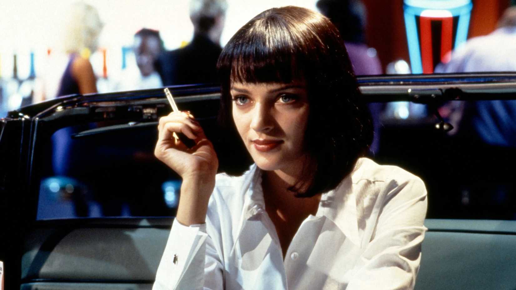 Uma Thurman em Pulp Fiction