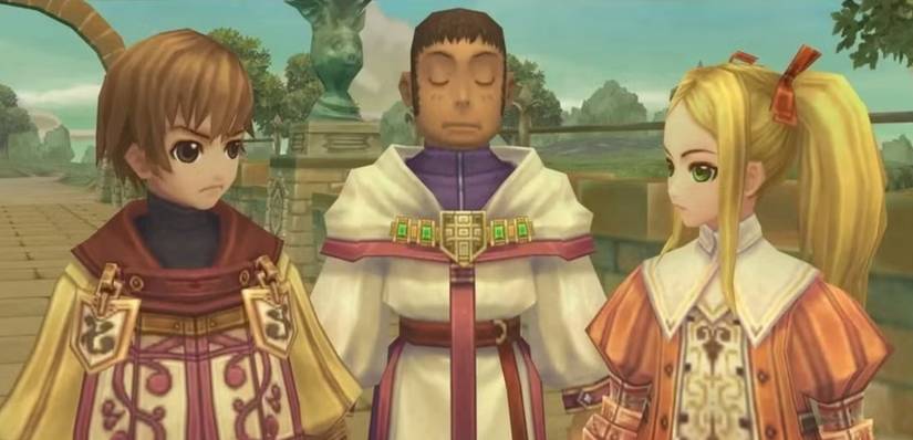 Radiata Stories three characters side by side-1