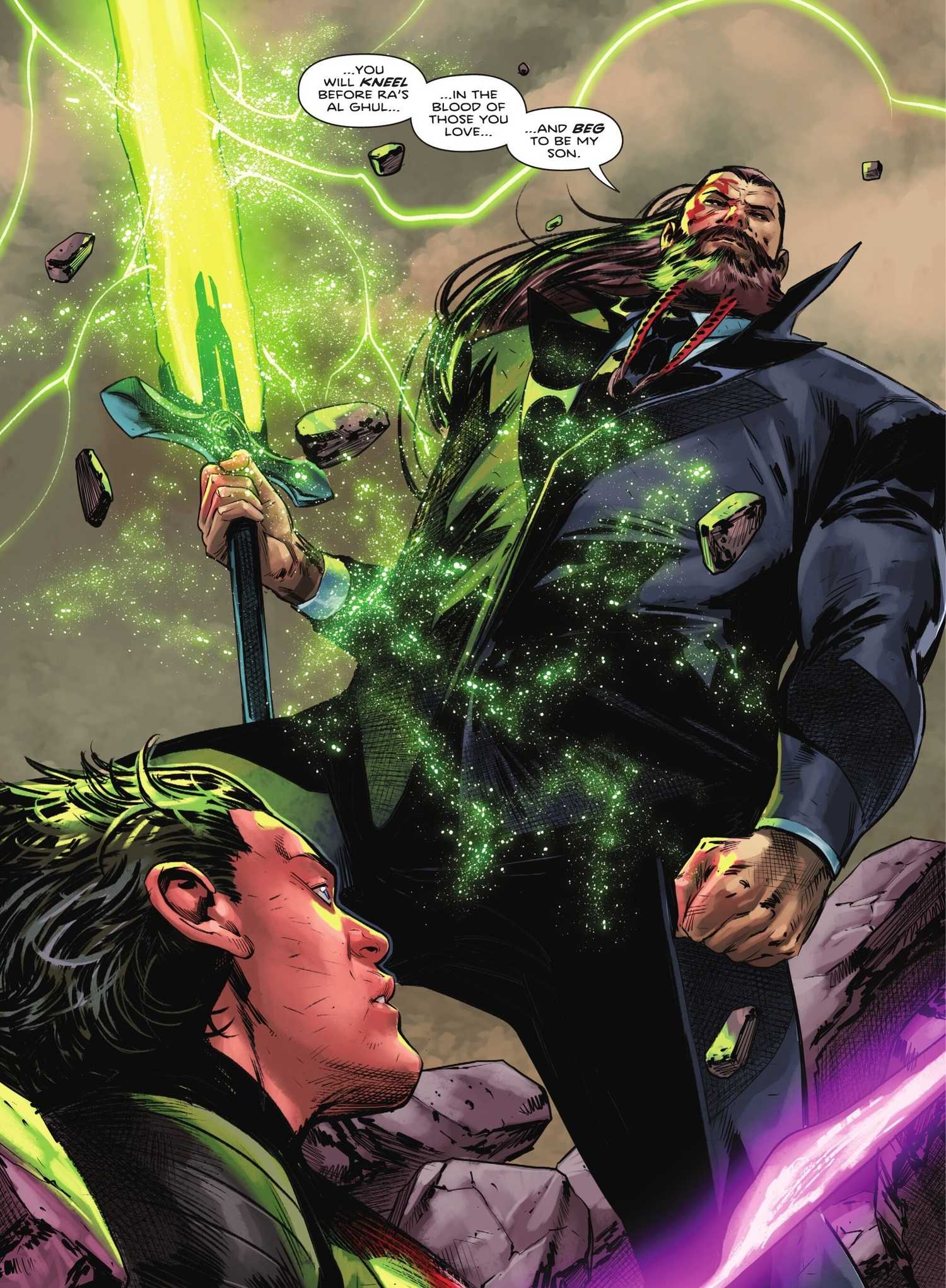 Ghul Superman Faces The Greatest Kryptonite Sword in DC History