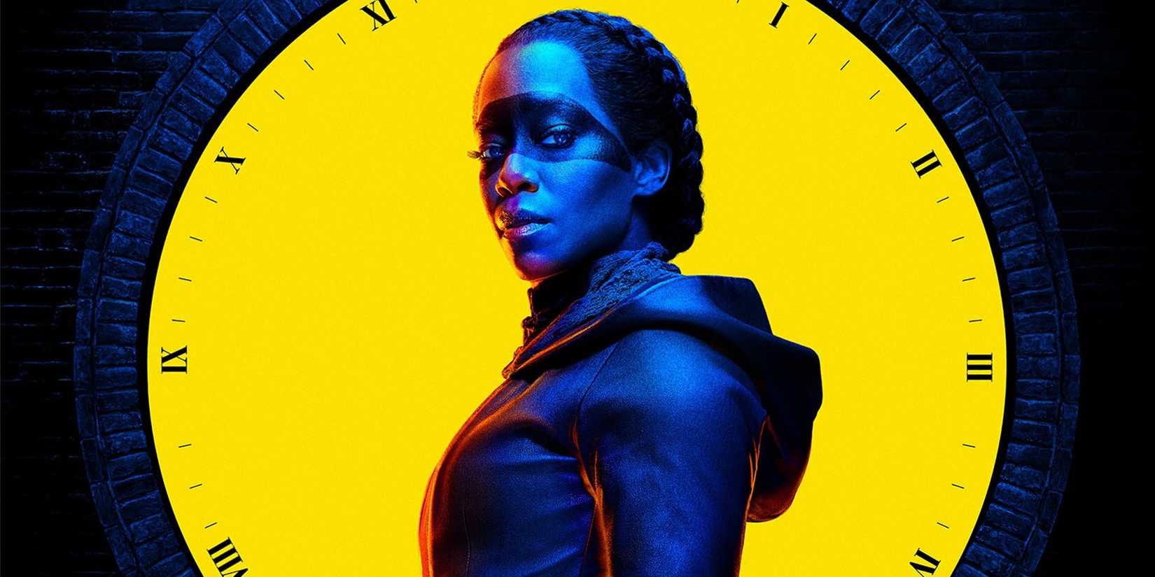 Regina King on a poster for Watchmen