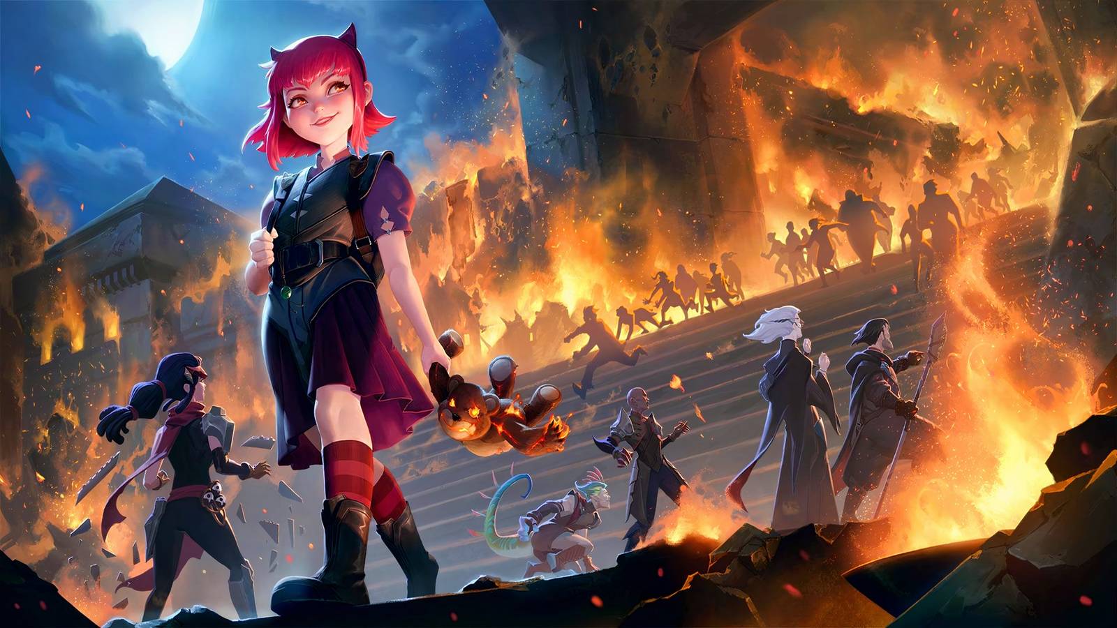 Riftbound Annie Walking Away