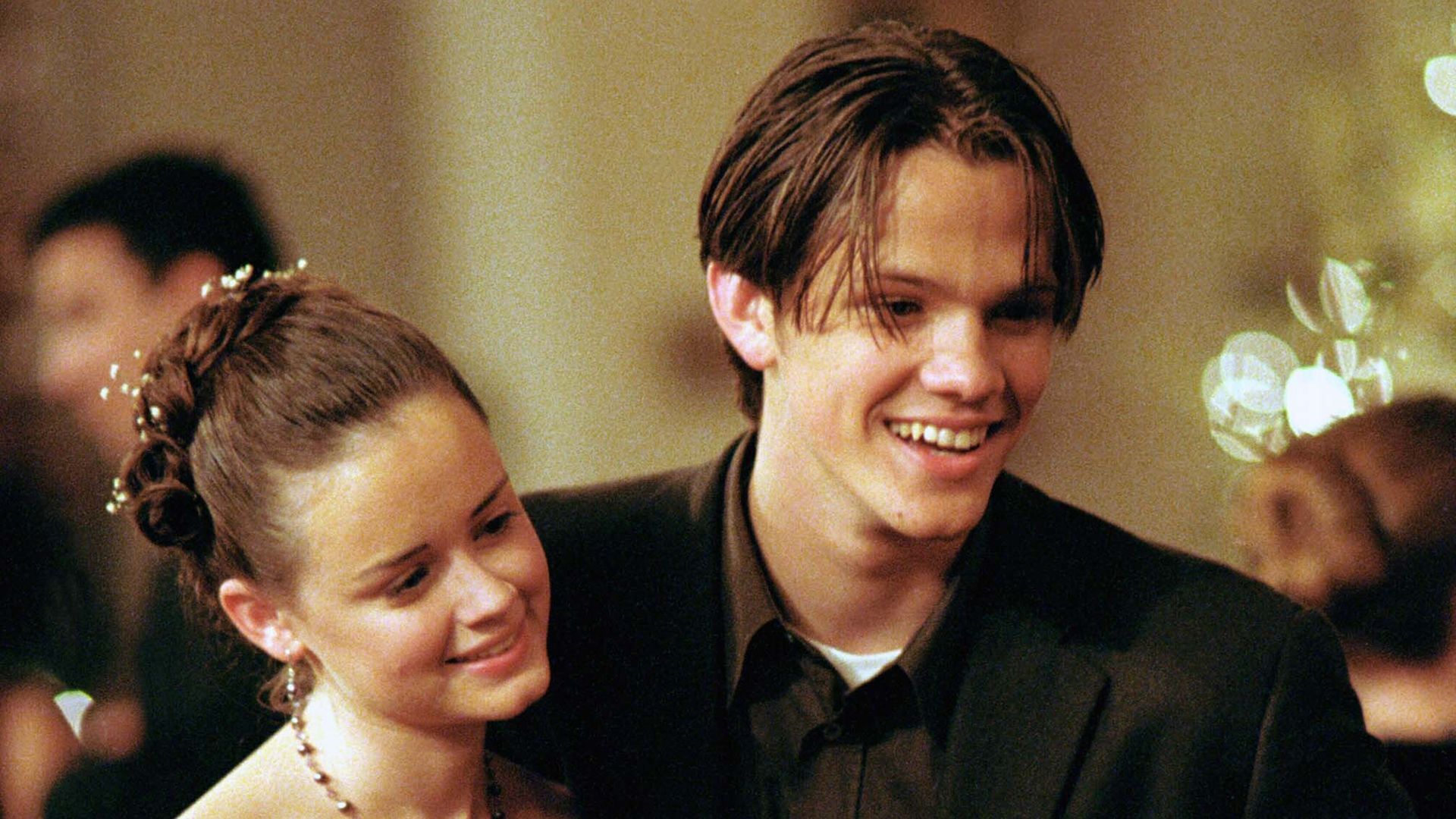 Rory e Dean a un ballo in Gilmore Girls