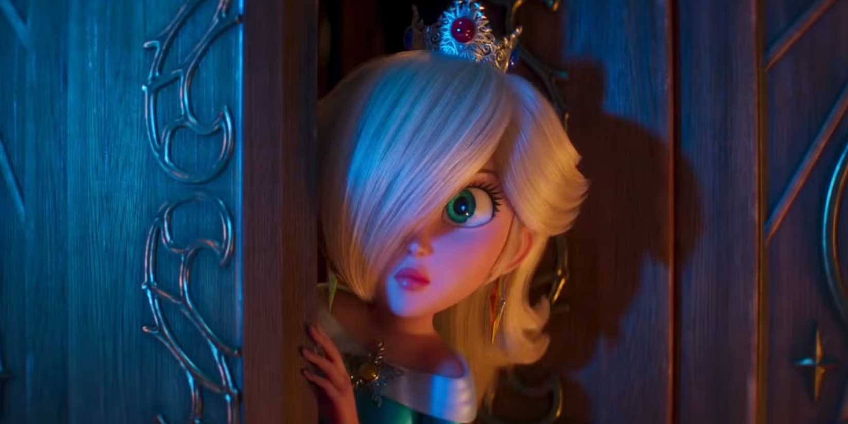 Rosalina em cena de The Super Mario Galaxy Movie