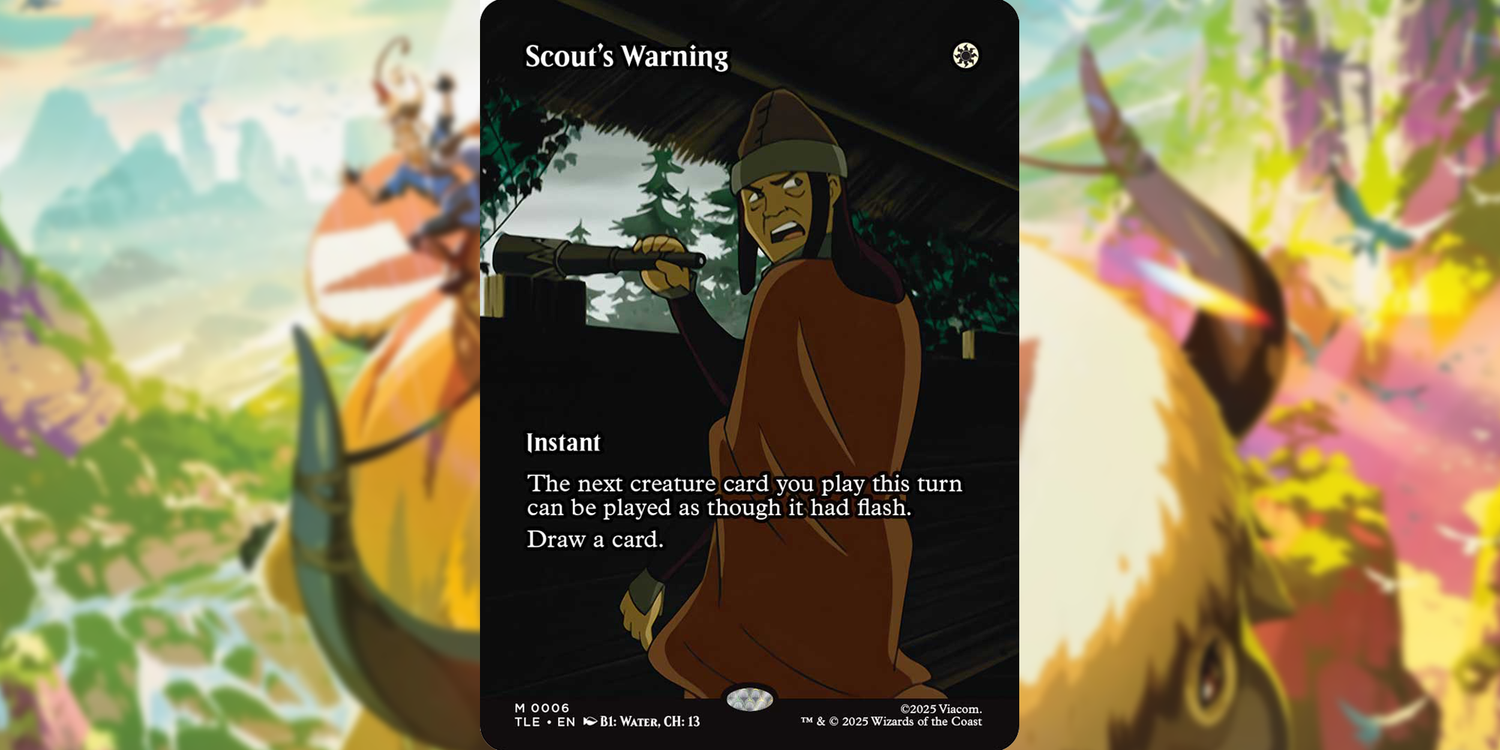 Magic: The Gathering x Avatar: The Last Airbender Exclusive Card Preview Magic: The Gathering x Avatar: The Last Airbender Exclusive Card Preview