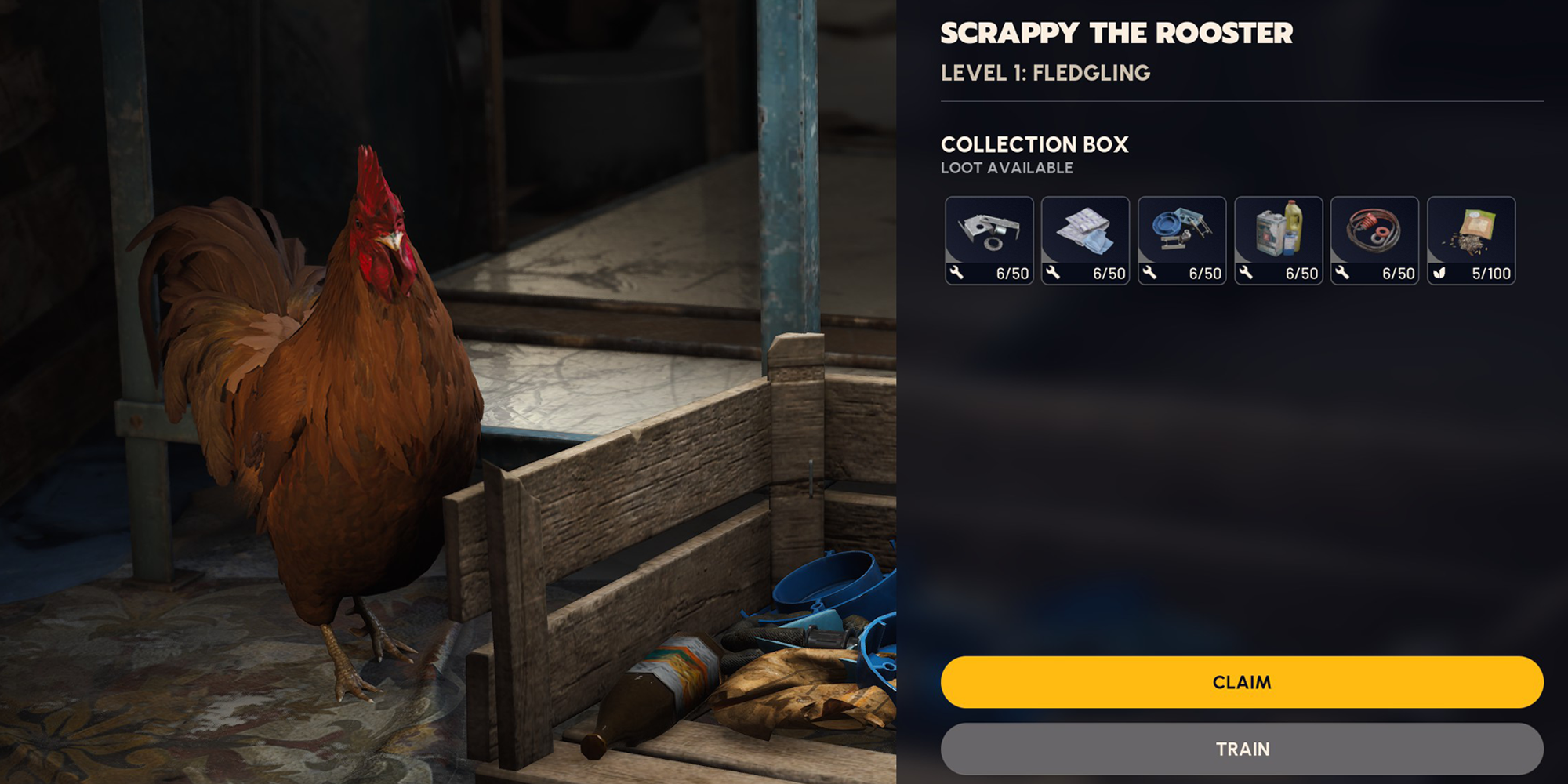 Scrappy The Rooster in ARC Raiders