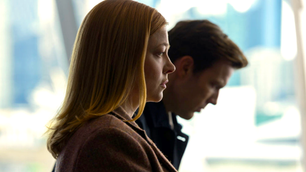 Sarah Snook and Jake Lacey in All Her Fault