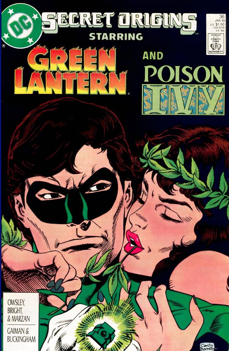 green lantern and poison ivy 