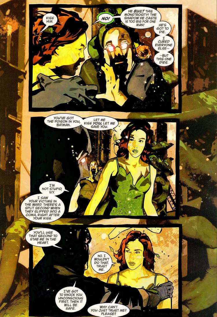 poison ivy minimalist look 