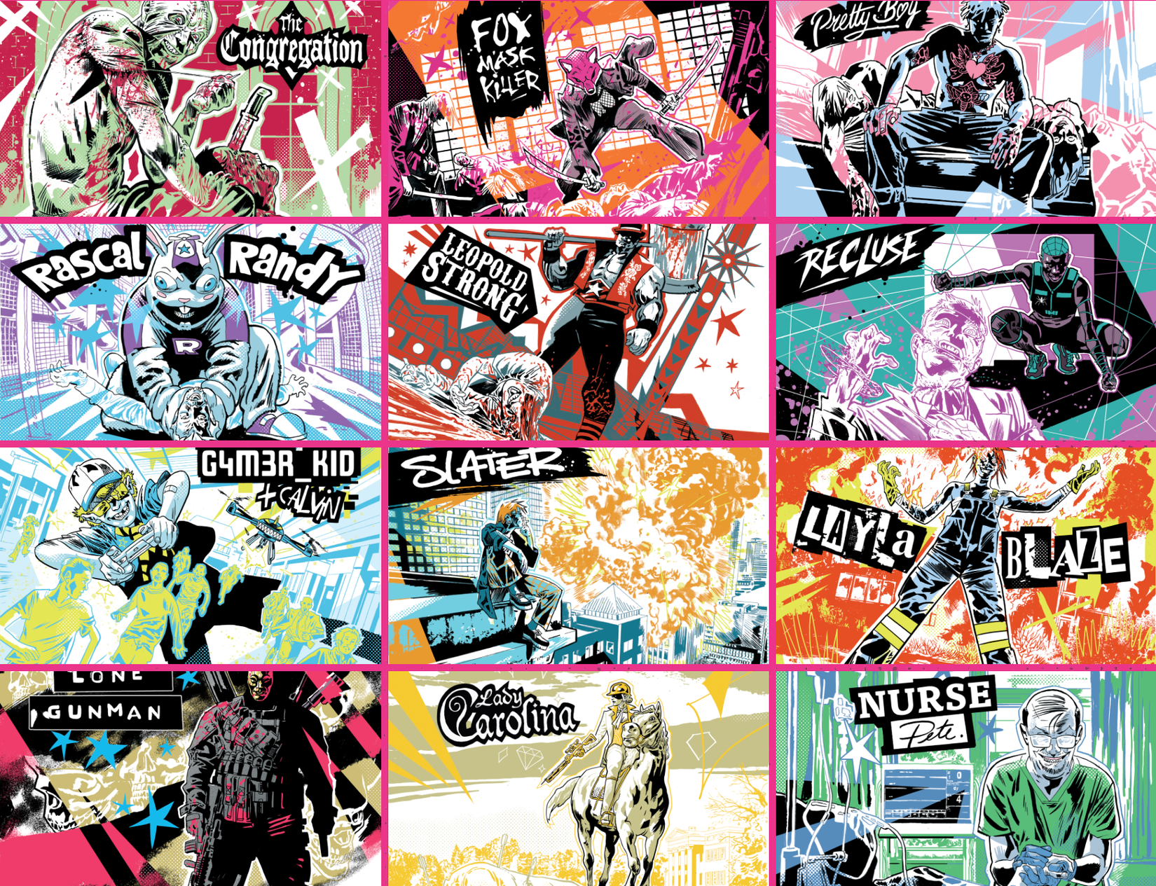 serial killer comic book 