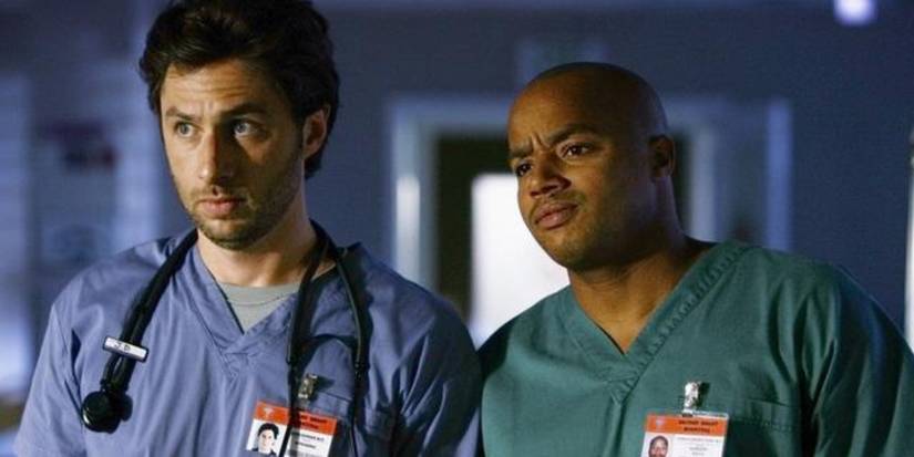 J.D. e Turk in Scrubs episodio My Last Words