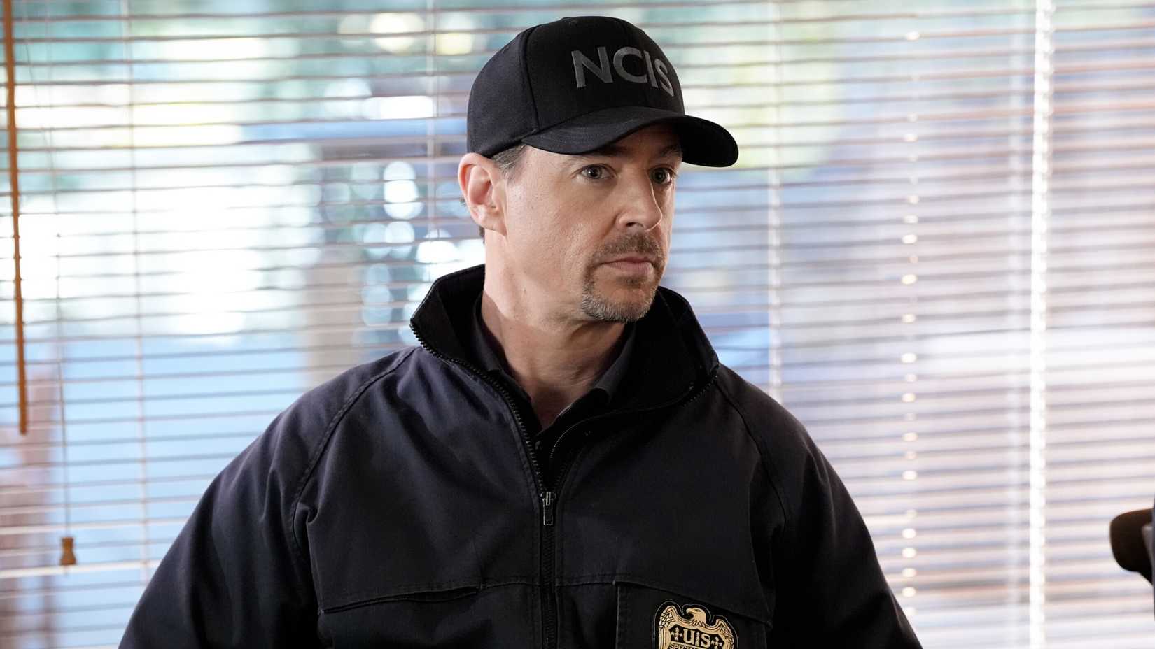 Sean Murray looking ahead as McGee in an episode of NCIS season 22