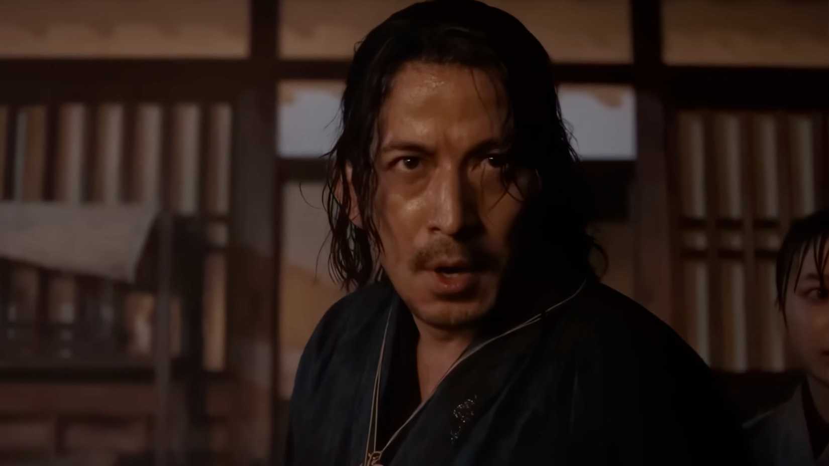 Shujiro protecting Fatuba in Last Samurai Standing