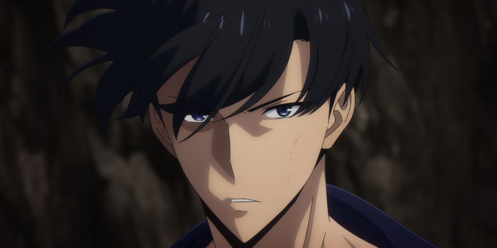 Solo Leveling anime featured image - Jinwoo looking disappointed and sad