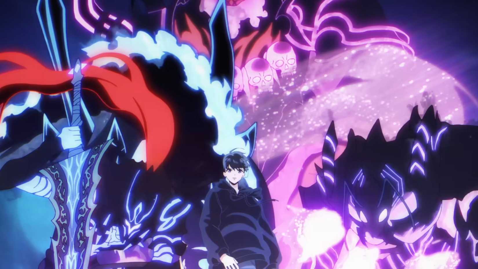 Solo Leveling Karma with Jinwoo, Igris, and Beru