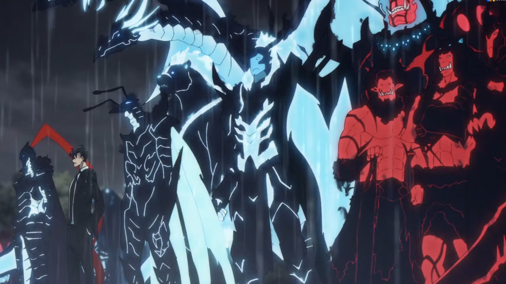 solo leveling season 2 ending Jinwoo shadow army