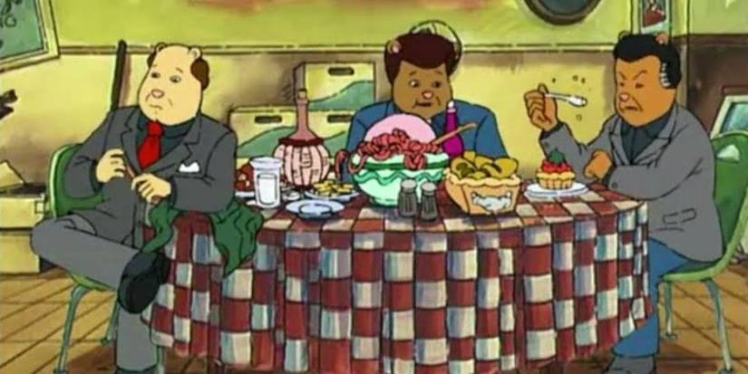 Paródia de The Sopranos em Arthur.