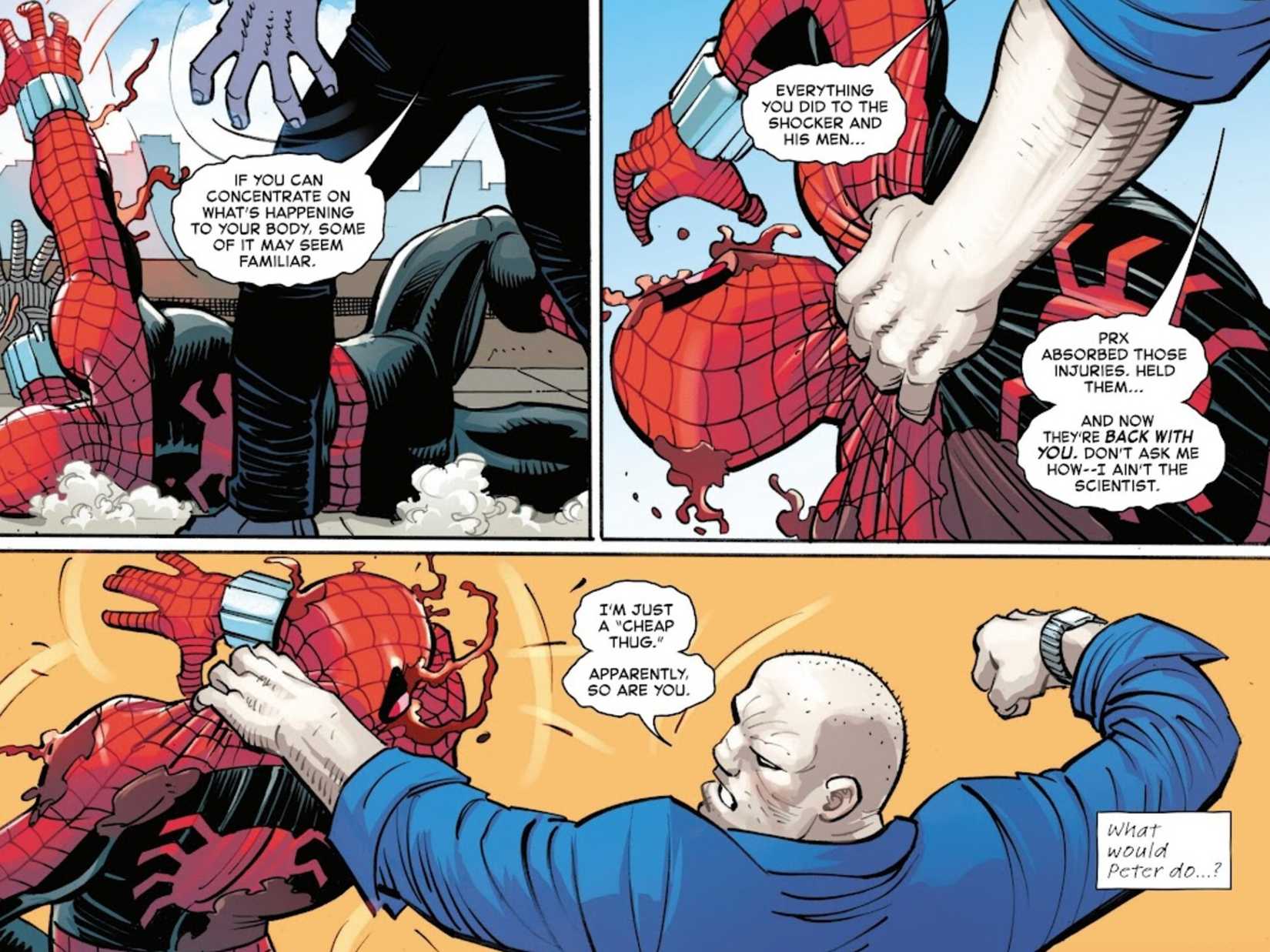 spider-man takes on plague RX and learns his superpower 2
