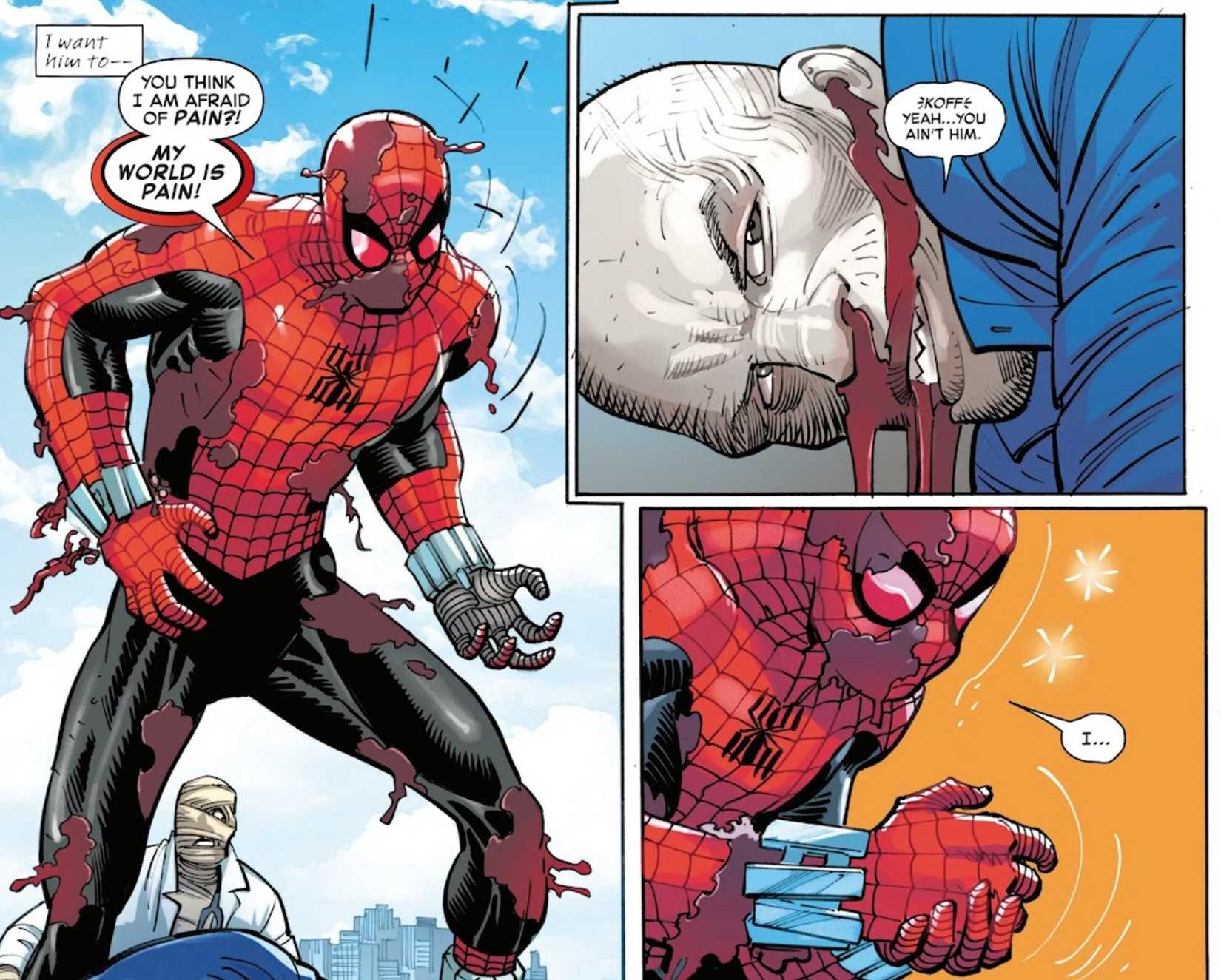 spider-man takes on plague RX and learns his superpower 3
