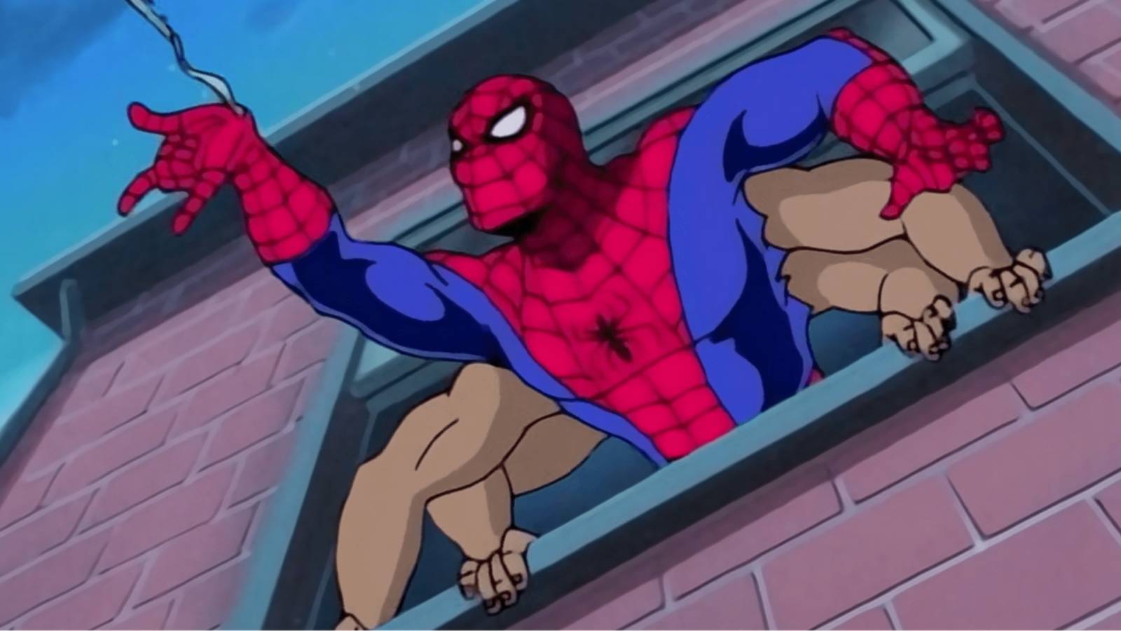 Spider-Man with 6 arms in Spider-Man The Animated Series