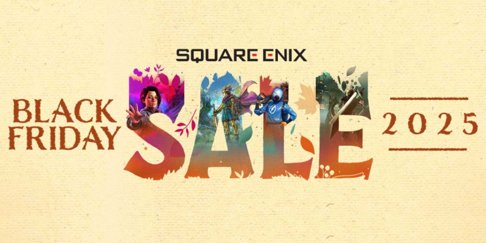 Square Enix Black Friday 2025 logo