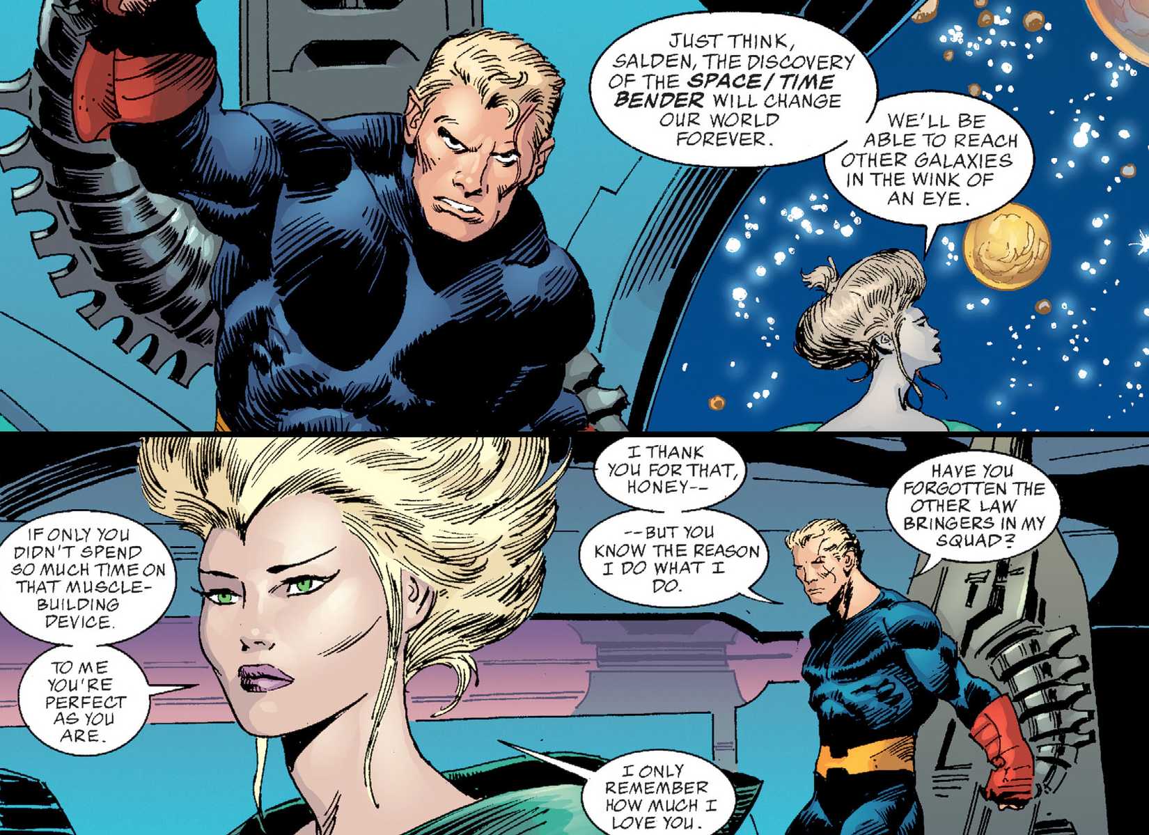 Stan Lee's Superman in Just Imagine DC Comics Art