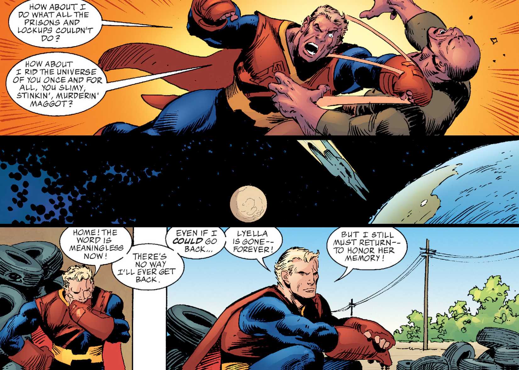 Stan Lee's Superman Travels to Earth in Just Imagine Comic Art