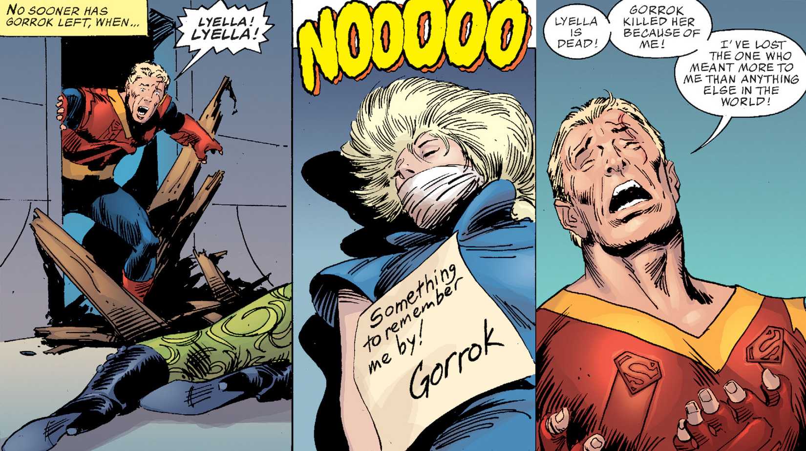 Stan Lee's Superman Wife Killed in Just Imagine Comic Art