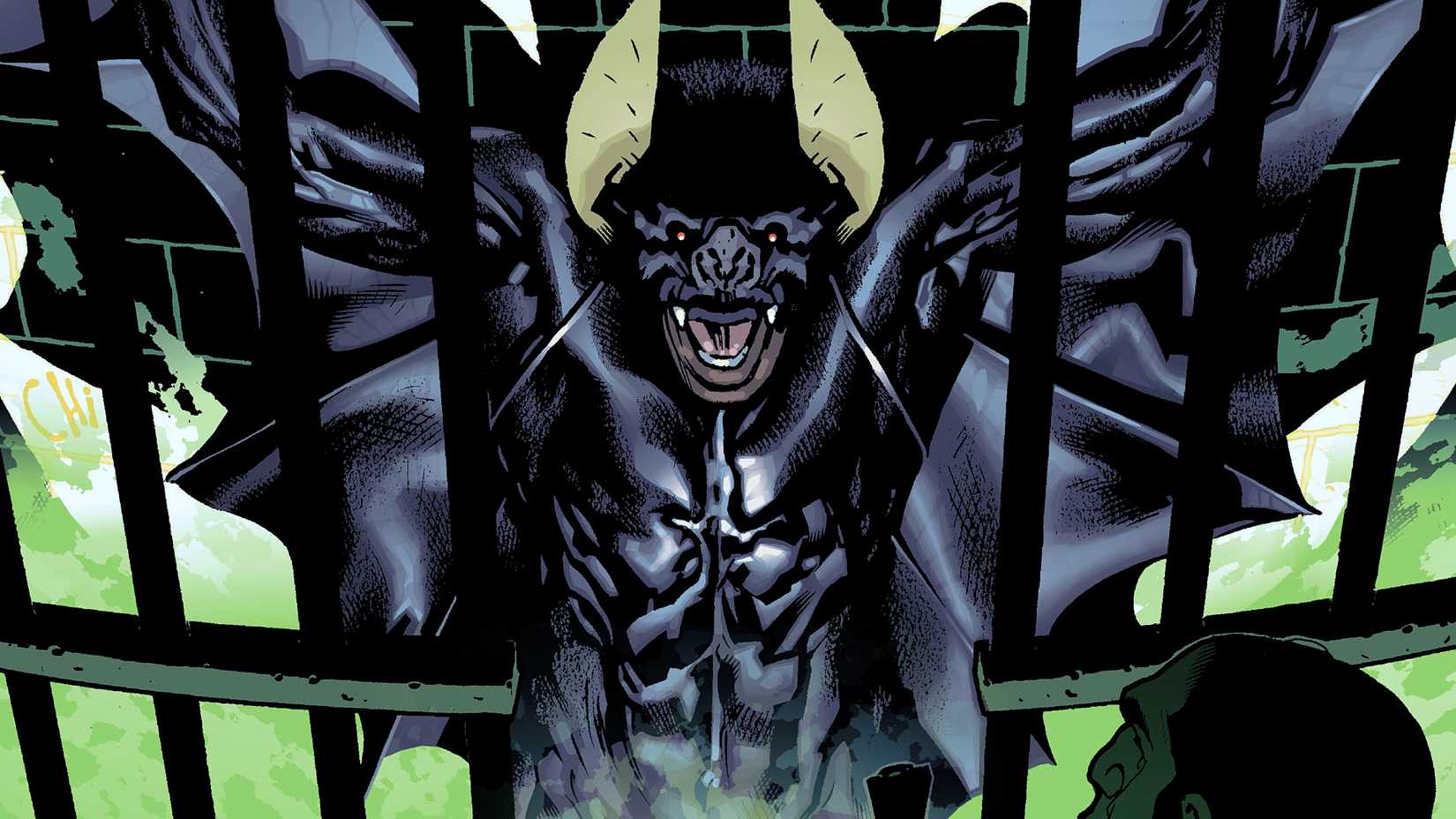 Stan Lee Version of Batman in DC Comic Art