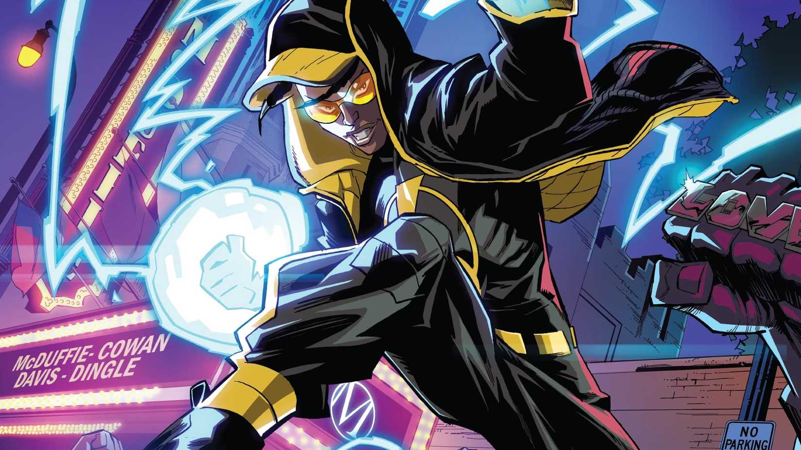 Static Shock preparing and electric punch