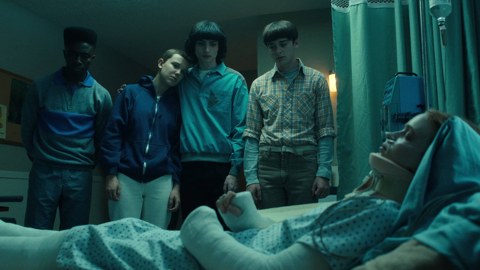 Stranger Things Max in hospital